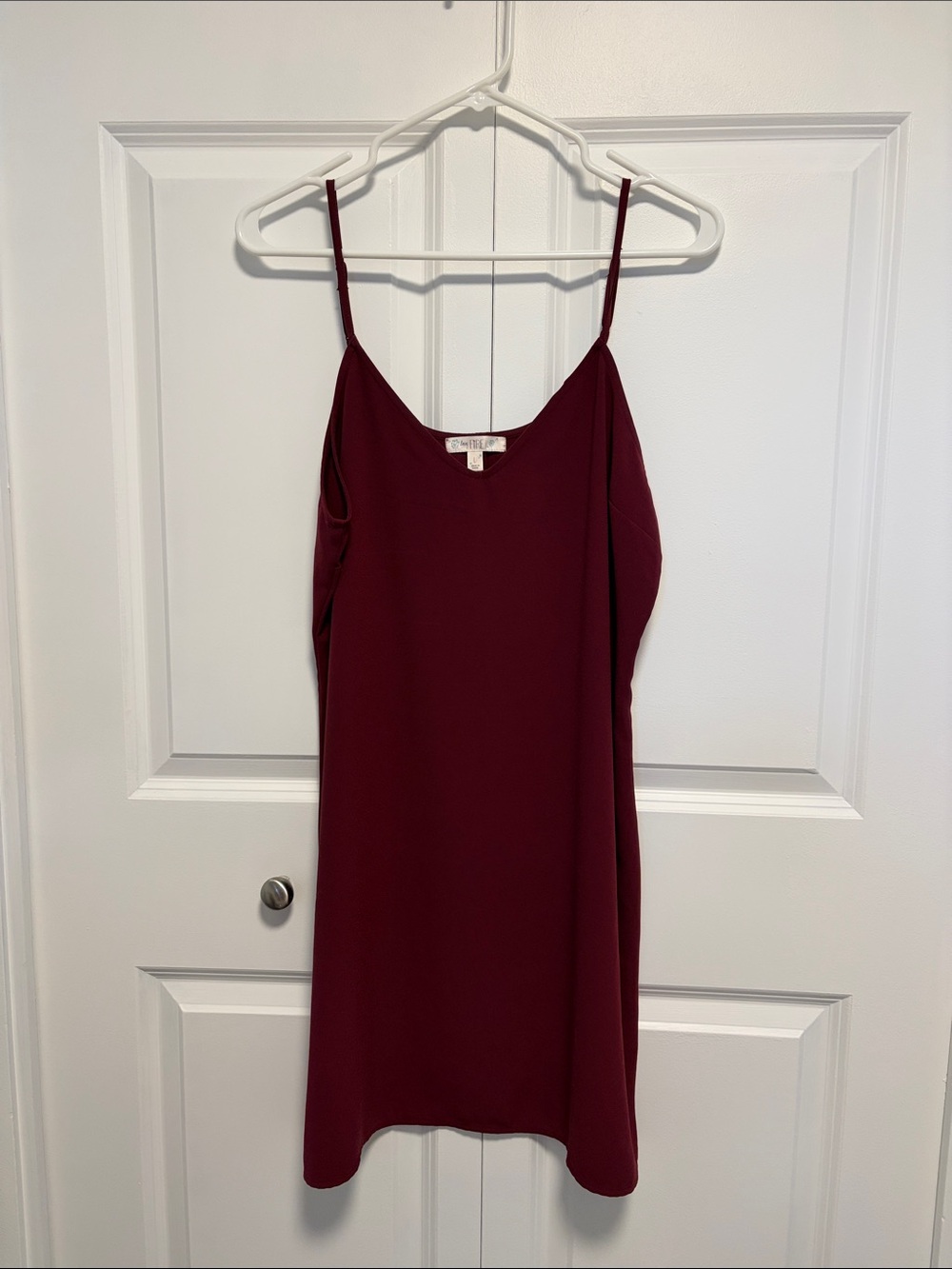 2 for $30 - love, Fire Burgundy Slip Dress